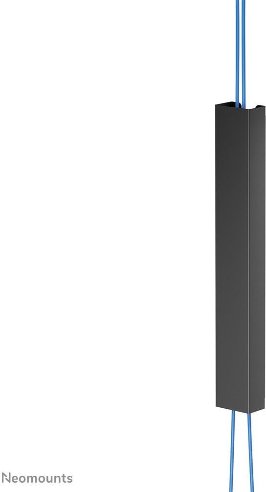 NEOMOUNTS Magnetic Cable Cover for sit/stand desk frames multiple cables black