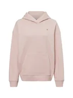 Swetry damskie - Calvin Klein Jeans Damski sweter z kapturem Kobiety Bawełna różowy jednolity, S - miniaturka - grafika 1