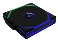 Wentylatory komputerowe - Lian Li Uni Fan TL WIRELESS LCD 140 REVERSE BLADE Obudowa komputera Wentylator 14 cm Czarny 1 szt. 14RTLLCD1W1B - miniaturka - grafika 1