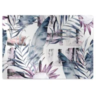 Podnóżki, podpórki, podkładki - Mata pod fotel ochrona paneli Marmurowe kwiaty 100x70 cm - miniaturka - grafika 1