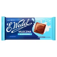 Czekolada - Wedel Czekolada Klasyczna Mleczna 90g - miniaturka - grafika 1