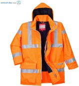 Odzież robocza - PORTWEST S778 WODOODPORNA KURTKA OSTRZEGAWCZA TRUDNOPALNA I ANTYSTATYCZNA BIZFLAME RAIN ; POMARAŃCZOWY - miniaturka - grafika 1