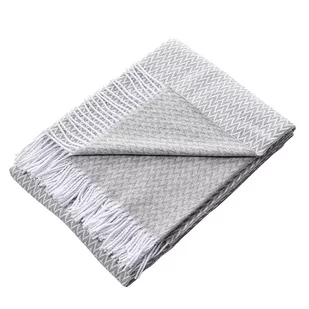 Dekoria Pled Ibiza 140x200cm grey chevron 140 x 200 cm 760-189 - Koce - miniaturka - grafika 1