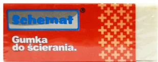 Gumka do mazania Schemat biały 1 szt. 5209 - Przybory szkolne - miniaturka - grafika 1