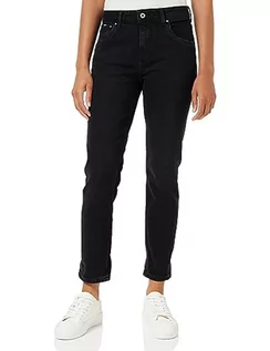 Spodnie damskie - Pepe Jeans dżinsy damskie fioletowe, Schwarz (Denim-xf1), 34W / 32L - grafika 1