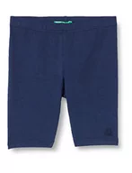 Legginsy - United Colors of Benetton Dziewczęce modelujące legginsy, Blu 252, 82 cm - miniaturka - grafika 1