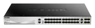 Switche - D-Link DGS-3130-30S/E łącza sieciowe Zarządzany L3 10G Ethernet - miniaturka - grafika 1