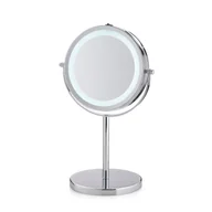 Lustra - KELA Lustro podłogowe Tio metalowe chromowane 33,0cm 13,0cm - miniaturka - grafika 1