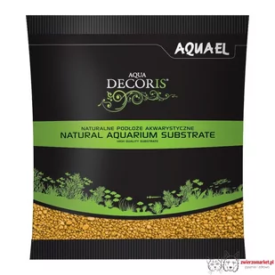 Aquael Żwirek Aqua Decoris Żółty 1 KG - Podłoże do akwarium - miniaturka - grafika 1