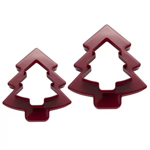 WYKRAWACZE DO CIASTEK PASTELOVE 2SZT TREE BORDOWY BN2021 kod: 40S-WYK-PD3305 - Formy do ciast - miniaturka - grafika 1