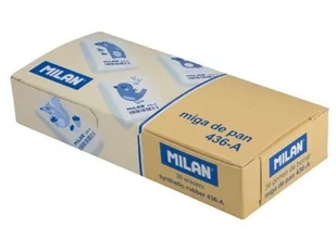 MILAN Gumka szkolna z nadrukiem kolor 36szt) - Przybory szkolne - miniaturka - grafika 1