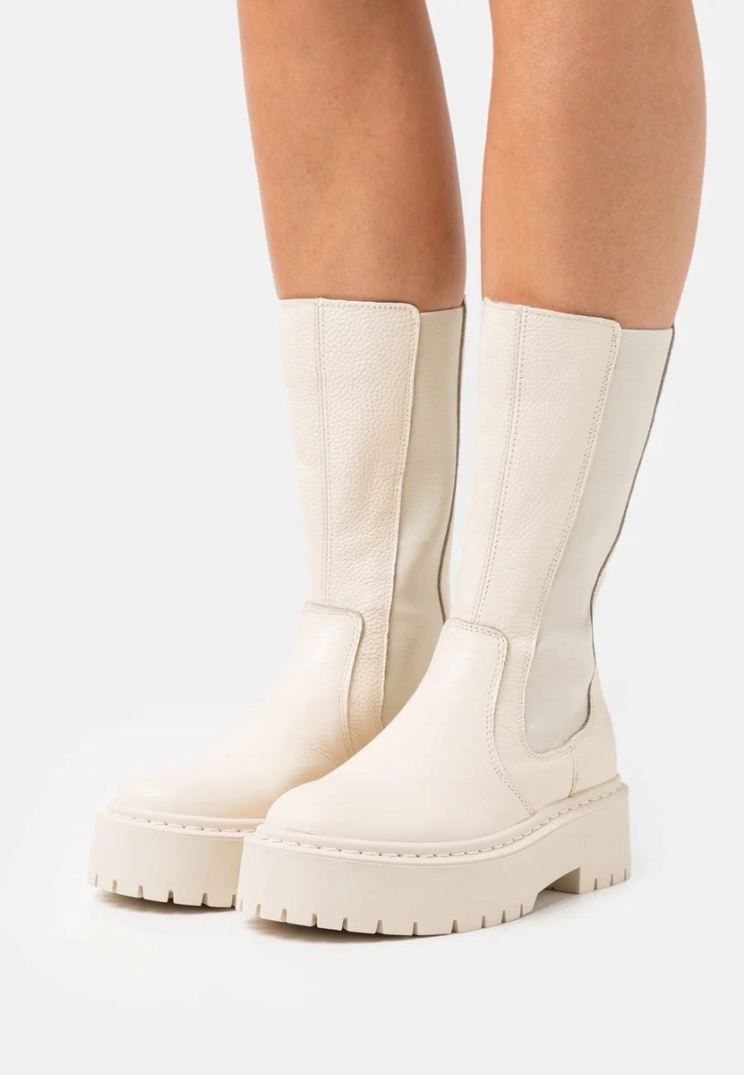 STEVE MADDEN VIVIANNE KOZAKI DAMSKIE BEŻOWE KLASYCZNE 38 4CA