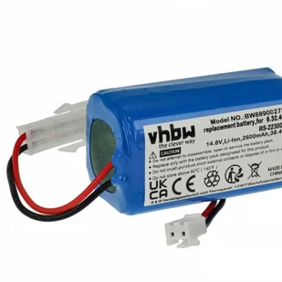 VHBW Bateria do Rowenta RR7774 / RR7755, 2600 mAh - Akcesoria do odkurzaczy - miniaturka - grafika 1