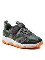 Buty dla chłopców - Clarks Sneakersy Clowder Run K 261661117 M Zielony - miniaturka - grafika 1