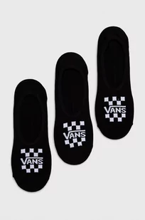 Vans skarpetki (3-pack) męskie kolor czarny - Skarpetki męskie - miniaturka - grafika 1