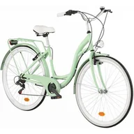 Rowery - Dawstar Citybike S7B 28 cali Damski Miętowy 2023 - miniaturka - grafika 1