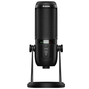 Mikrofon DONNER Neotrack MI Dwukierunkowy / Dookólny / Kardioidalny / Superkardioidalny Czarny - Mikrofony komputerowe - miniaturka - grafika 1