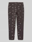 Spodnie i spodenki dla chłopców - Legginsy o kroju regular fit z nadrukiem z motywem na całej powierzchni - miniaturka - grafika 1