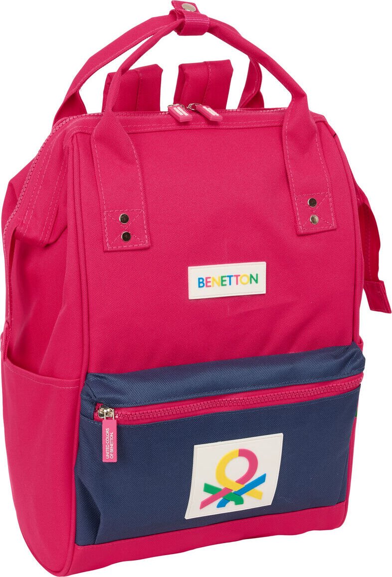 Casualowy plecak Benetton Benetton Cerise granatowy