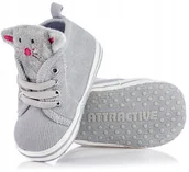 Buty dla chłopców - Lekkie Buciki Niemowlęce Chłopięce Niechodki 21/22 - miniaturka - grafika 1