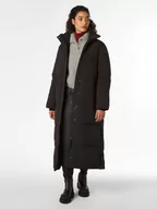 Płaszcze damskie - Moss Copenhagen - Damski płaszcz pikowany  MSCHEvanna, czarny - miniaturka - grafika 1