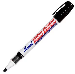 Marker przemysłowy, Markal Valve Action Paint, czarny - Markery permanentne - miniaturka - grafika 1