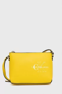 Torebki damskie - Calvin Klein torebka kolor żółty - grafika 1