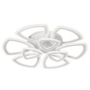VEN Plafon nowoczesny W7114-6+3 metalowy LED 216W do sypialni biały - Lampy sufitowe - miniaturka - grafika 1