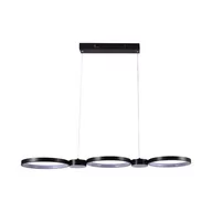 Oprawy, klosze i abażury - Oprawa Zwieszana V-TAC 38W LED Czarna VT-7820 3000K 4560lm - miniaturka - grafika 1