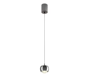 Redo 01-3551 - LED Żyrandol na lince AVES LED/12W/230V CRI 90 antracyt - Lampy sufitowe - miniaturka - grafika 1
