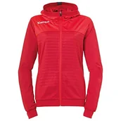 Kurtki damskie - Kempa Emotion 2.0 damska kurtka z kapturem czerwony chilirot/Rot M - miniaturka - grafika 1