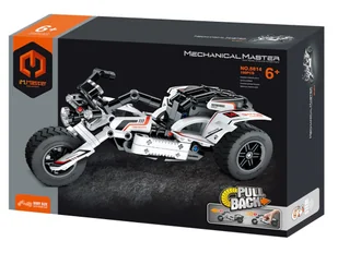 iM.Master Klocki motocykl biały 198 elementów - Klocki - miniaturka - grafika 1