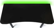 Biurka gamingowe - Biurko Marco Game Pro Czarne 139 cmx110 cm - miniaturka - grafika 1