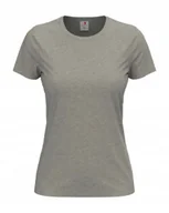 Koszulki i topy damskie - Koszulka damska T-shirt damski ST2600 Stedman Grey Heather DUŻY ROZMIAR 3XL - miniaturka - grafika 1