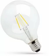 Żarówki LED - Filament LED GLOB G95 COG E27 4W WW CLEAR barwa ciepła - miniaturka - grafika 1