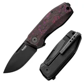 Noże - Nóż składany LionSteel Nano Purple Haze Fat Carbon, Old Black MagnaCut (NA01 PH) - miniaturka - grafika 1