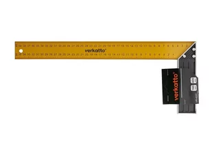 Kątownik stalowy 130x300mm - Narzędzia murarskie - miniaturka - grafika 1