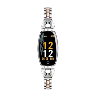 Watchmark H8 Srebny - Smartwatch - miniaturka - grafika 1