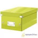 Pudełko Leitz Click&Store Wow 206x147x352mm, RÓŻOWY - Pojemniki biurowe - miniaturka - grafika 1