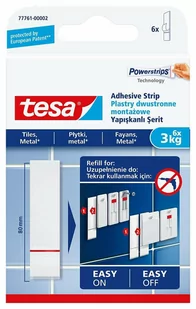 TESA Plastry montażowe do płytek TESA SMART MOUNTING SYSTEM TESA - Inne mocowania - miniaturka - grafika 1