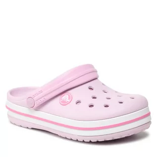 Klapki i japonki damskie - Crocs Klapki Crocband Clog K 207006 Ballerina Pink - grafika 1