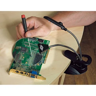 WEDO Lupa stołowa z oświetleniem LED 271 75201 - Lampy stojące - miniaturka - grafika 2