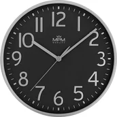 Zegary - Zegar ścienny MPM E01.4505.90 29 cm czarny cichy . - miniaturka - grafika 1