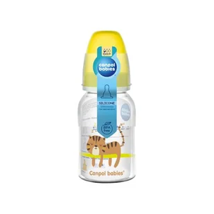 CANPOL BABIES Butelka wąska PP AFRICA 0m+, 120ml >> 0zł za wysyłkę przy zakupach od 149 zł << - Kubki dla dzieci - miniaturka - grafika 1