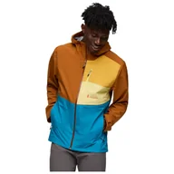 Kurtki męskie - Kurtka męska Cotopaxi Impermeo 3L Hooded Shell Jacket Rozmiar: XL / Kolor: brązowy/niebieski - miniaturka - grafika 1
