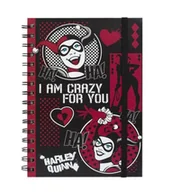 Notesy i bloczki - Harley Quinn I Am Crazy For You - notes A5 14,8x21 cm - miniaturka - grafika 1