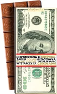 Czekolada - Kukartka Czekolada CZK-107 100 dolarów banknot - miniaturka - grafika 1