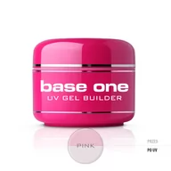 Żele do paznokci - Silcare Base One Pink żel budujący do paznokci 30g - miniaturka - grafika 1