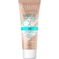 Podkłady do twarzy - Eveline Fluid Magical CC Cream nr 51 Naturalny 30ml KOLOROWKA - miniaturka - grafika 1