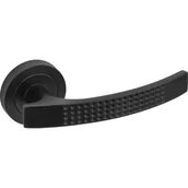 Klamki - Klamka AMB ARGO okrągły szyld czarna R500 - miniaturka - grafika 1